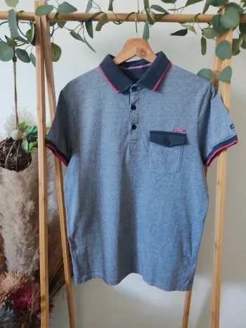 Polo manches courtes Terre de marins S/36