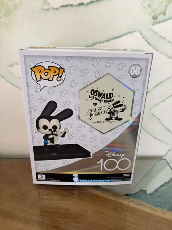 Figurine funko pop mickey 100 ans Disney oswald - photo numéro 2
