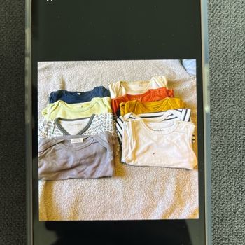 Lot de vêtements garçon taille 6 mois