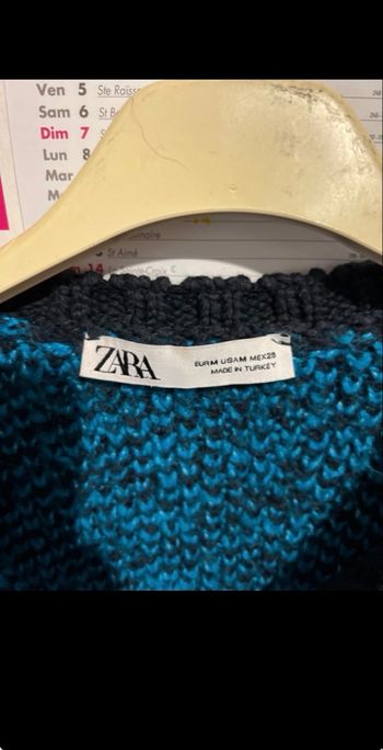 Veste motif pied de poule - Zara 