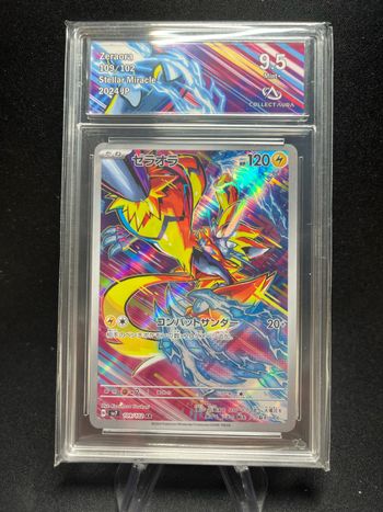 Carte Pokémon Zeraora 109/102 AR CA 9.5