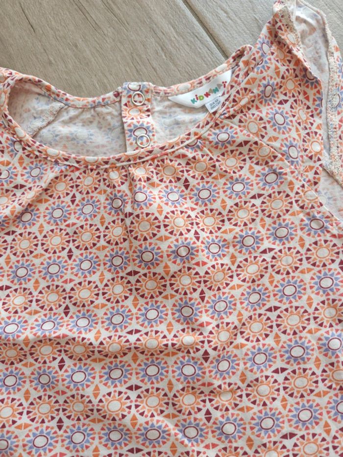 Tshirt fille orange taille 2 ans - photo numéro 2