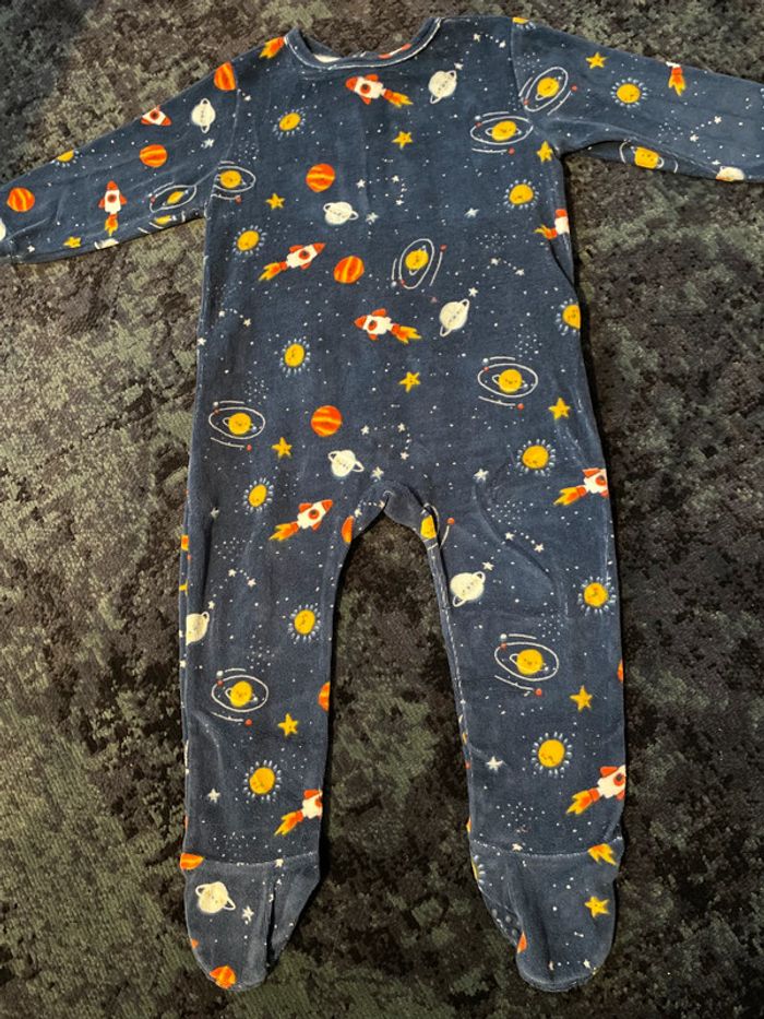 Pyjama velours 18 mois TEX