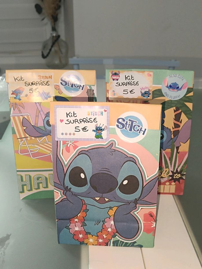Kit surprise Stitch🩵5€