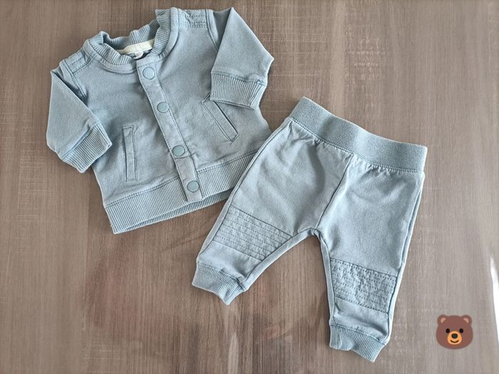 Ensemble Sweat gilet/ pantalon 50 cm