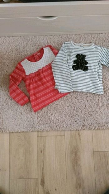 Lot 2 tee-shirts 3 ans