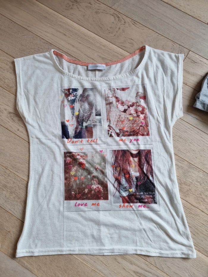 Lot 4 tee shirts taille 0 - photo numéro 8