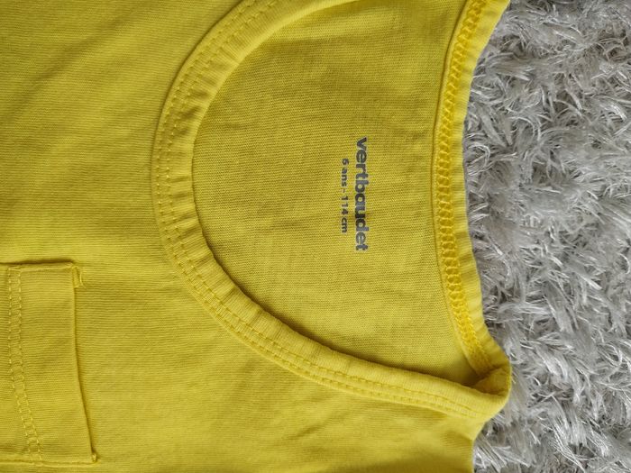 Débardeur jaune 6 ans Vertbaudet - photo numéro 2