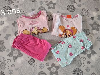 Lot de 2 pyjamas