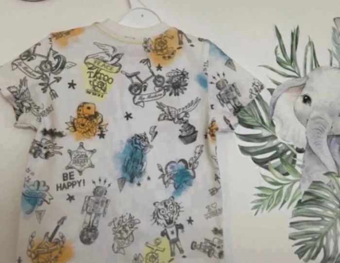 T-shirt Catimini – Neuf avec étiquette – 6 mois (68 cm) - photo numéro 4