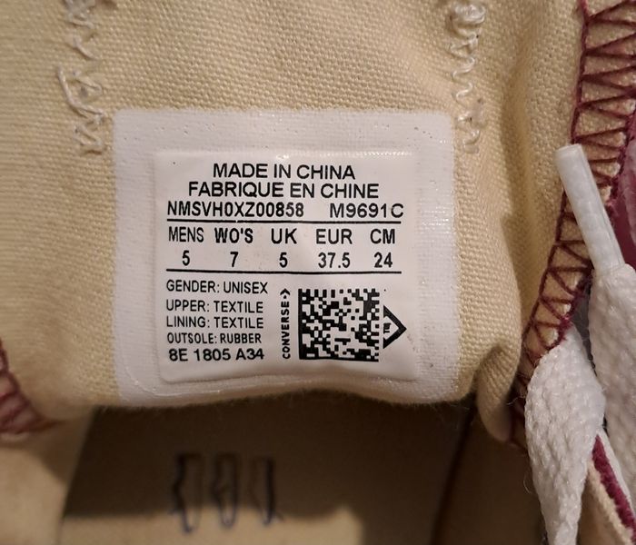 Vraies Converse en 37.5 - photo numéro 8
