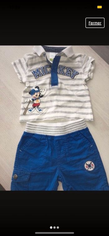 Ensemble 6 mois Mickey