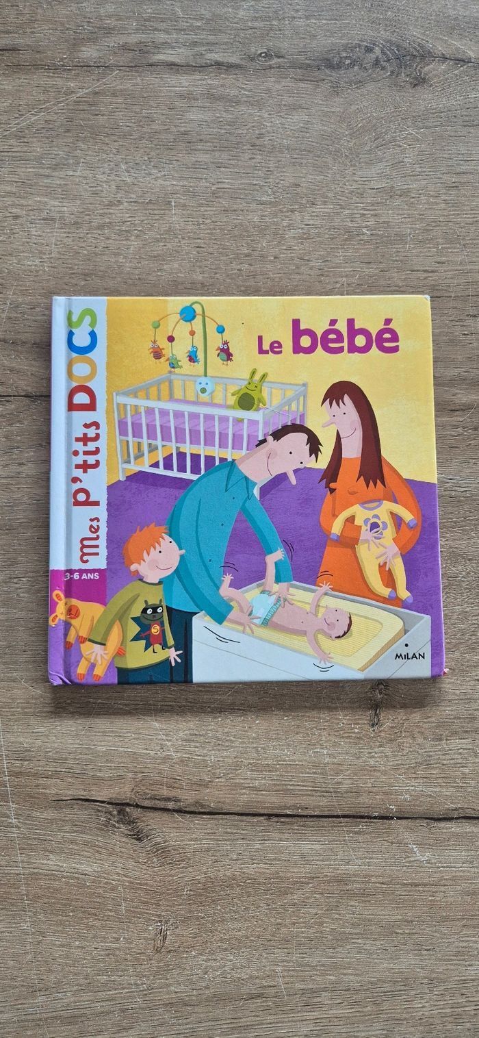 Livre Mes p'tits docs : Le bébé - photo numéro 1