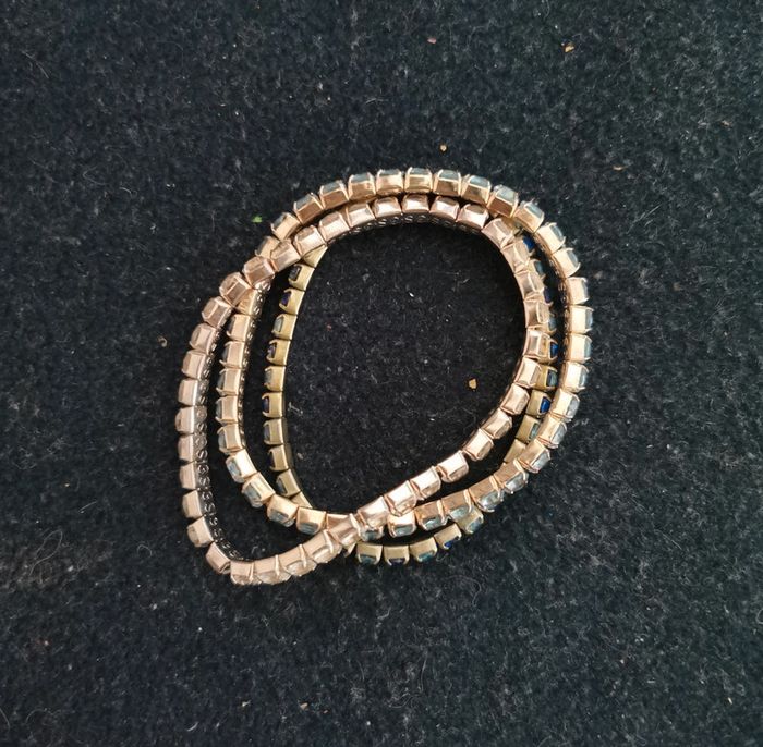 Ensemble de bracelets a strass - photo numéro 3