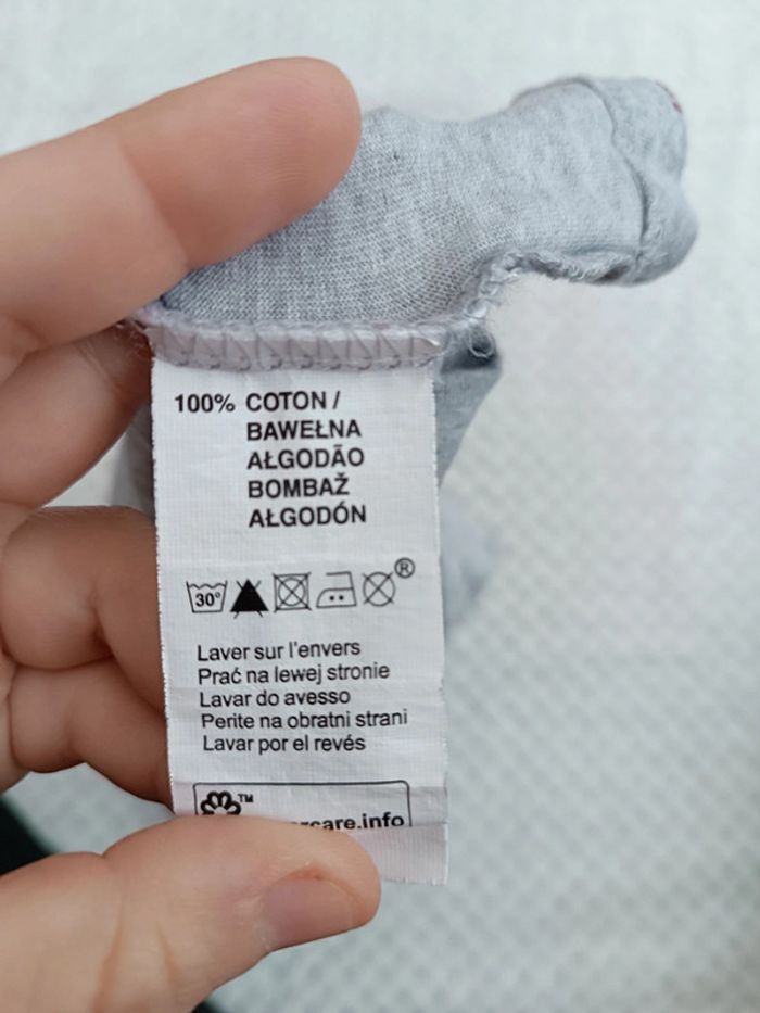 T-shirt Gris Moussaillon – Mots d'Enfants 3 Ans - photo numéro 5