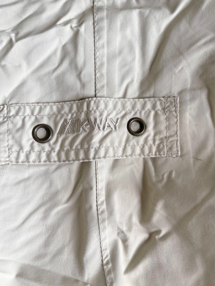 Veste courte beige K-Way « Golf » vintage taille (grand) S - photo numéro 18