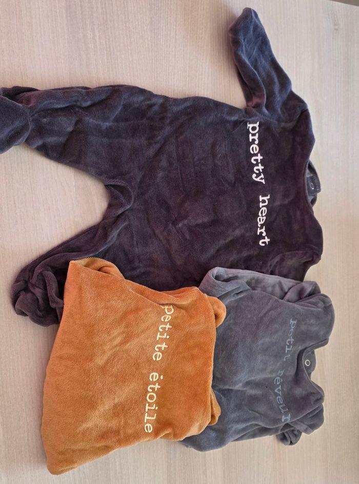 Pyjamas hiver 3mois 60cm