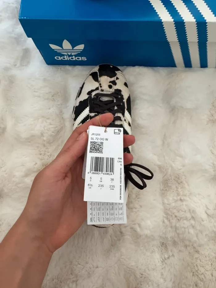Exclusivité ASOS - adidas Originals - SL 72 OG - Baskets - Imprimé vache - photo numéro 10