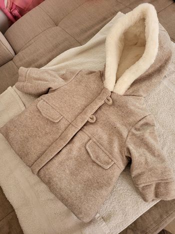 Veste fourrée fille.