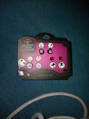Boucles d'oreilles à la pièce l'étrange Noël de mister Jack
