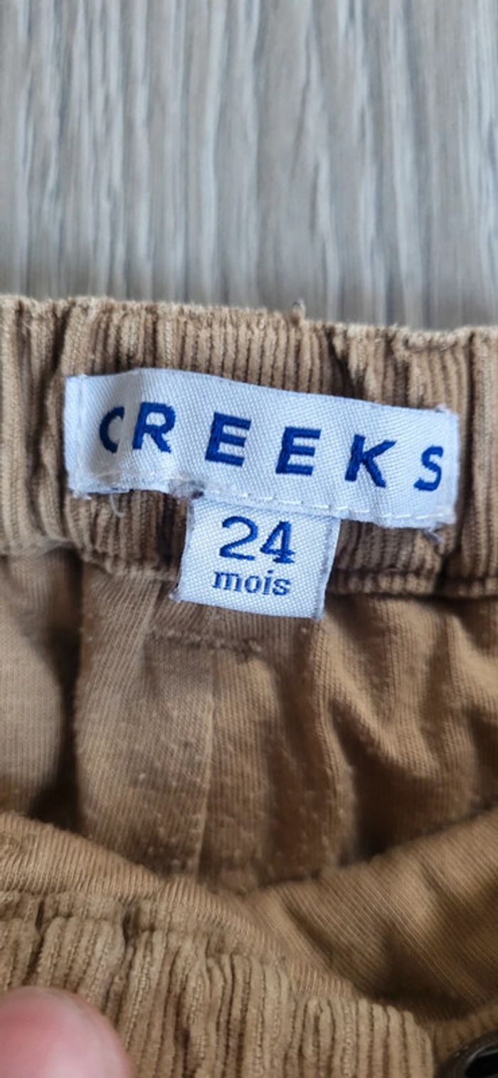 Pantalon velours côtelé creeks 24 mois - photo numéro 5