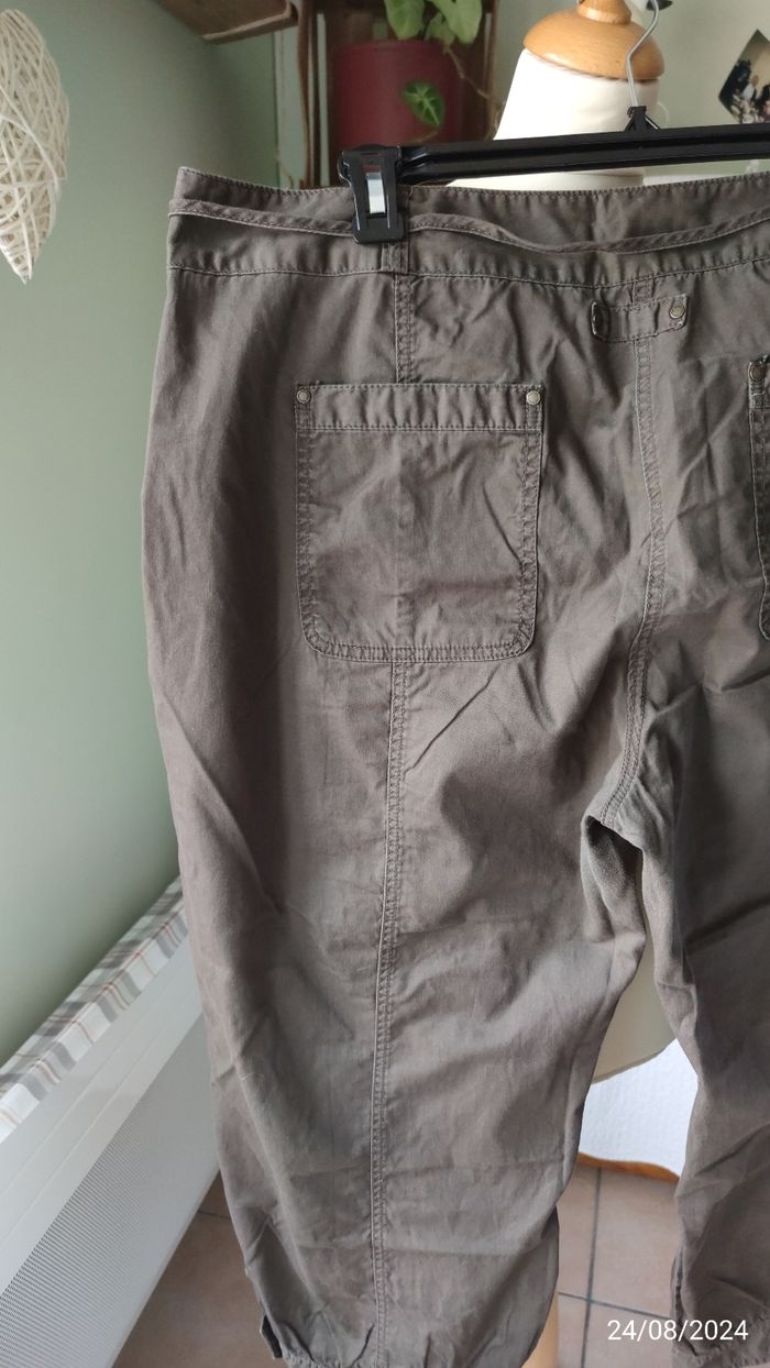 Pantalon large marron 50/52 - photo numéro 6
