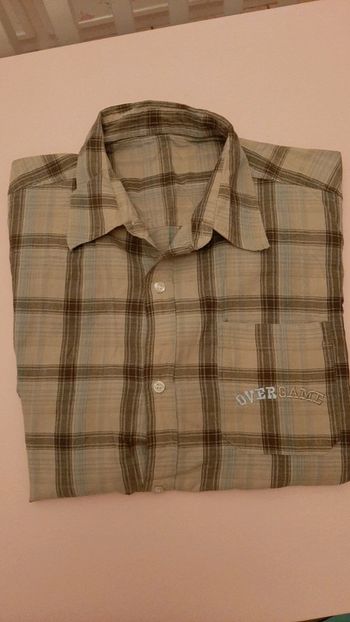 Chemise manches courtes 16 ans garçon