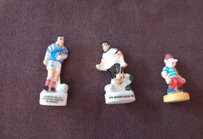 Lot 3 fèves - Personnages sportifs - photo numéro 2