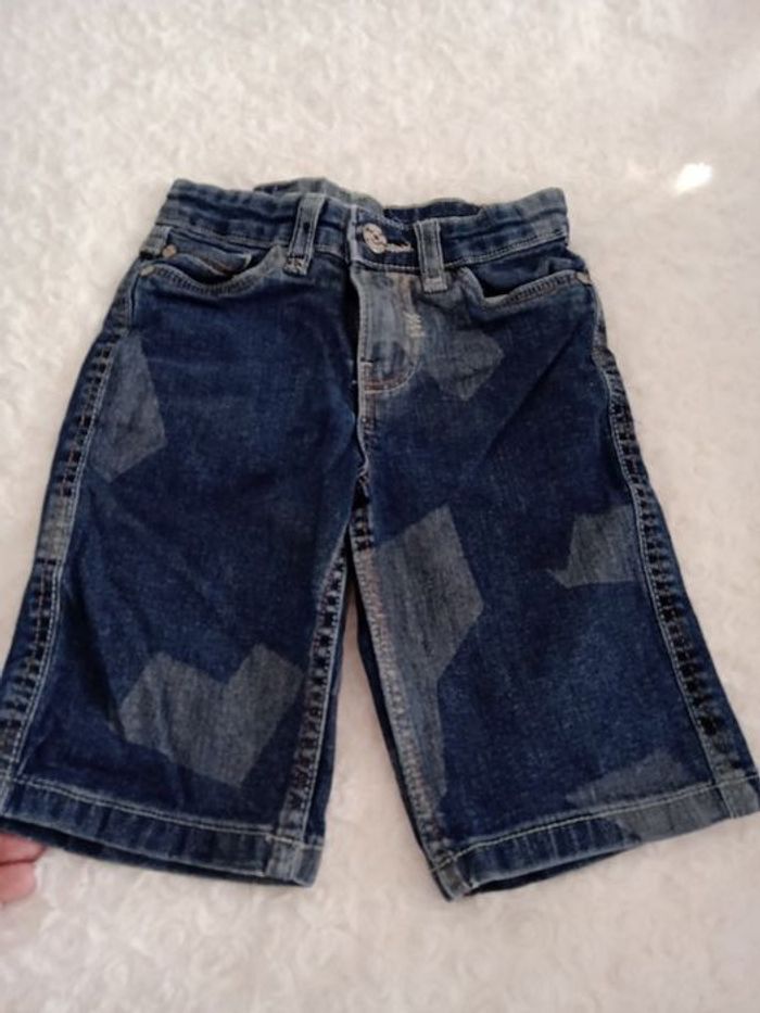 Lot de 2 shorts en jean 3-4 ANS - photo numéro 7