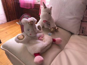 Doudou marionnette + peluche