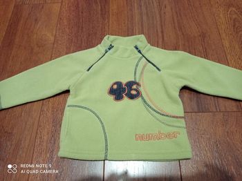 Pull-over polaire garçon, taille 12 mois, NEUF