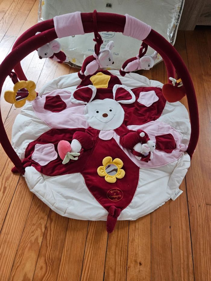 Tapis d'éveil souris Doudou et Compagnie - photo numéro 2