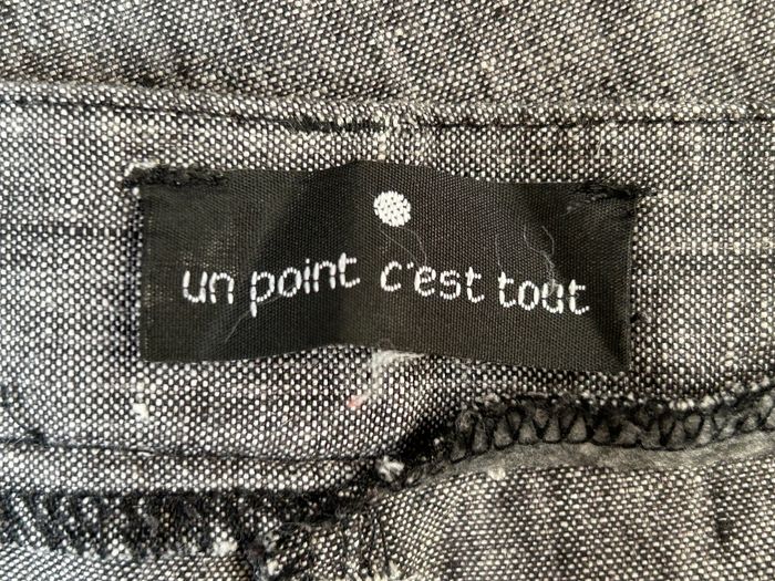 Pantacourt gris Un Point C'est Tout - Taille 44/46 - photo numéro 5