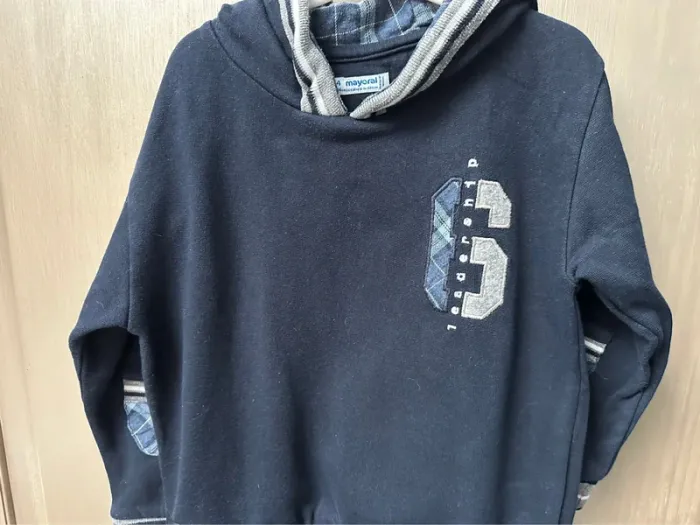 Sweat Mayoral bleu marine 4 ans - photo numéro 5