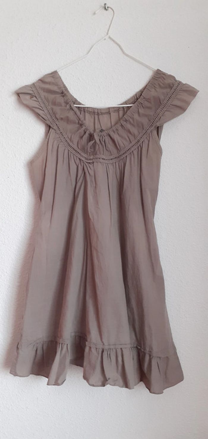 🍹Jolie tunique sans manches en coton. Taille 42. 🍹