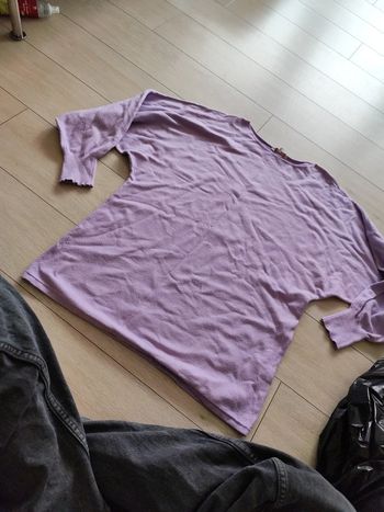 Pull mauve
