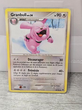 Carte pokemon Granbull