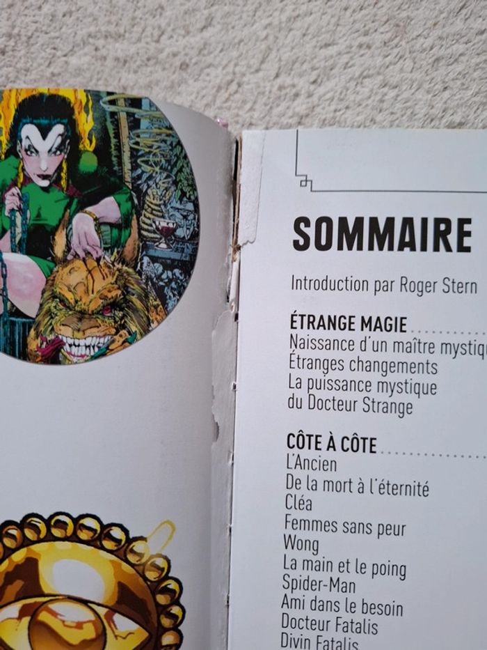 Livre docteur strange l'encyclopédie illustré - photo numéro 4