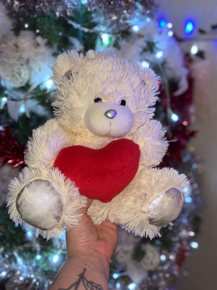 Ours en peluche cœur - photo numéro 4