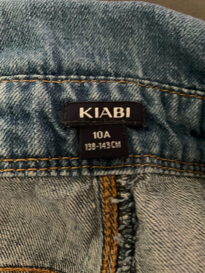 Combishort en jean kiabi 10 ans - photo numéro 5