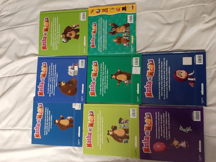 Lot de 7 livres Masha et Mischka - photo numéro 2