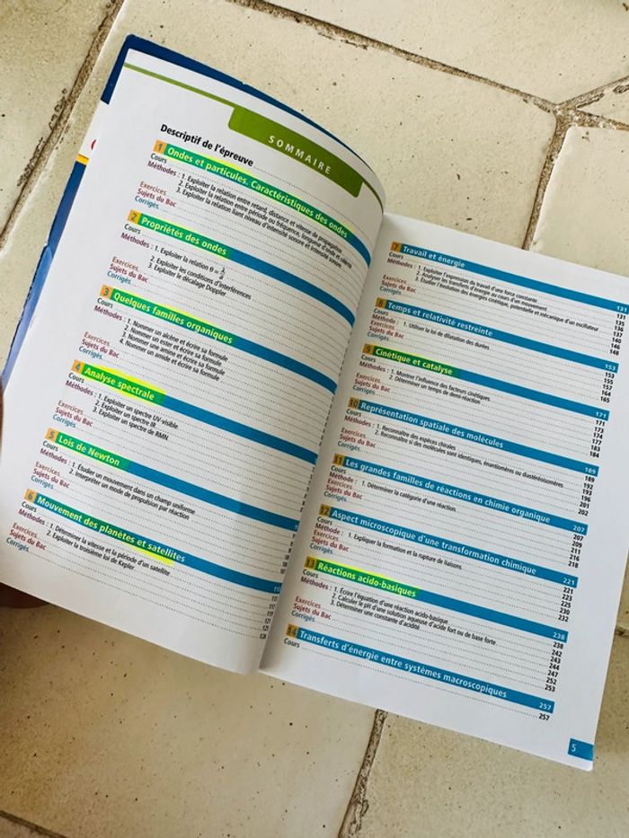 Livre - Objectif BAC Terminale Spécialité physique chimie - photo numéro 3