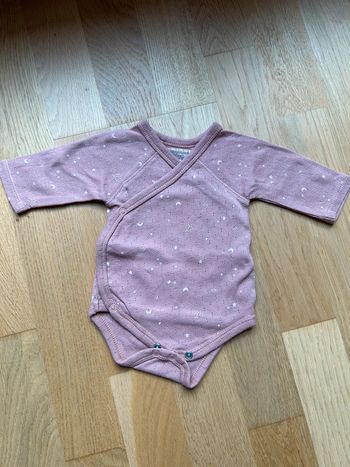 Body croisé manches longues bébé fille