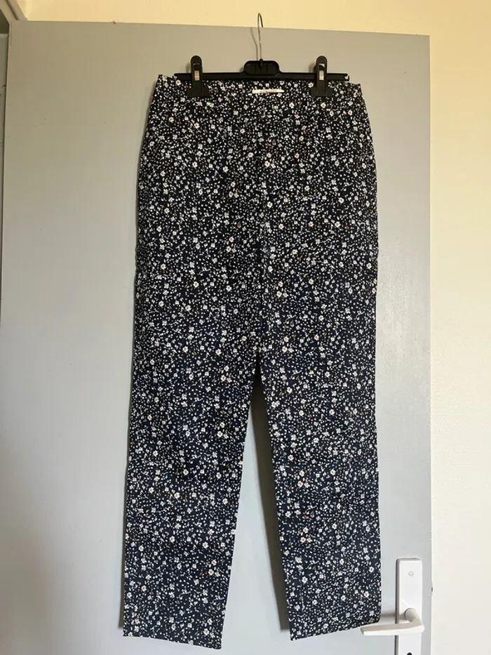 Pantalon fleuri