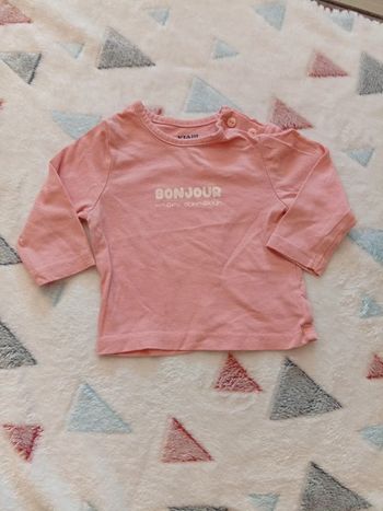 T-shirt Bonjour mon amour