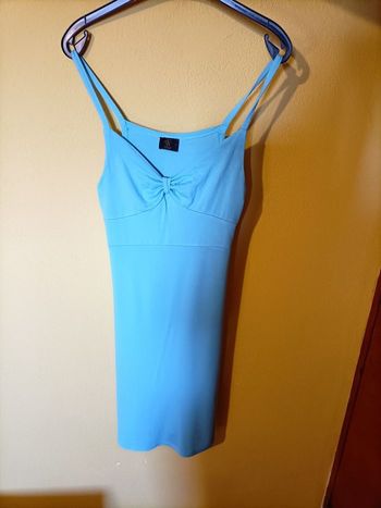 Robe d'été turquoise Fashion Express