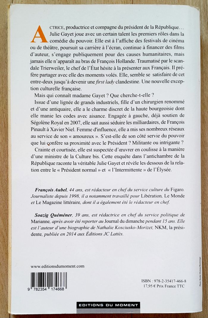 Julie Gayet une intermittente à l'Elysée - photo numéro 3