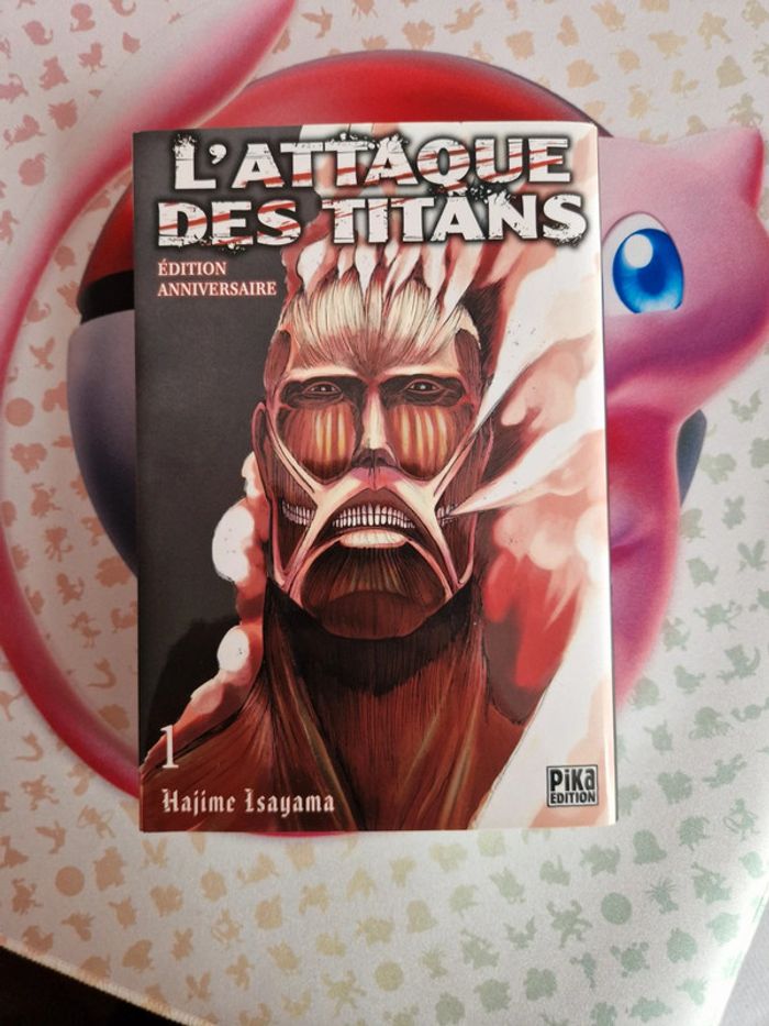 Lot de manga l'attaque des titans - photo numéro 2
