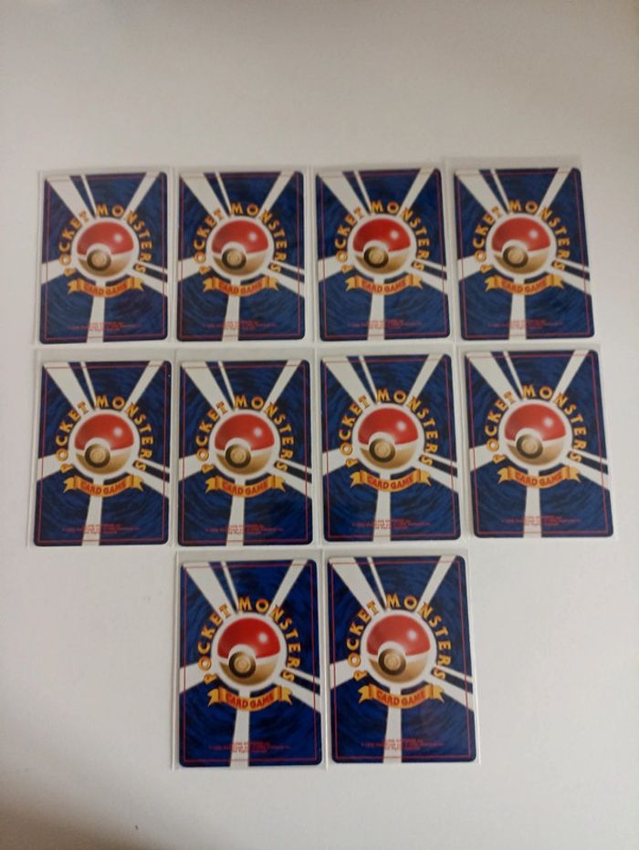 Lot 10 cartes Pokémon Néo Genesis japonais - photo numéro 5