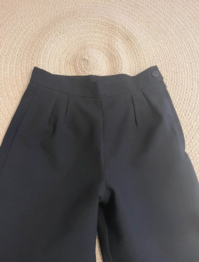 Pantalon tailleur noir